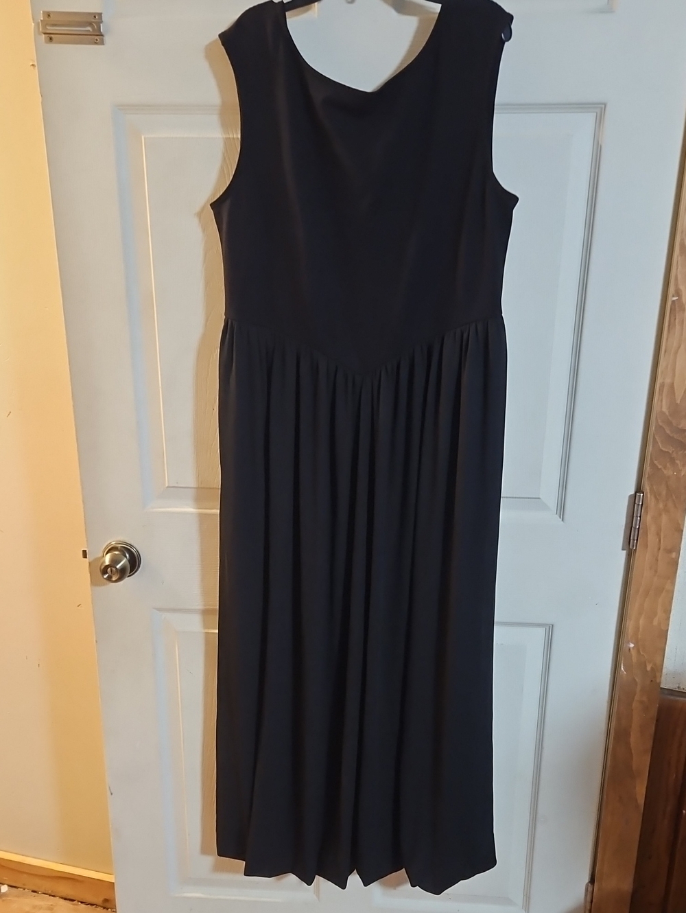 A NEW DAY BLACK MAXI DRESS: NEW WITH TAGS: SIZE XL